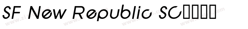 SF New Republic SC字体转换 SF New Republic SC字体转换
